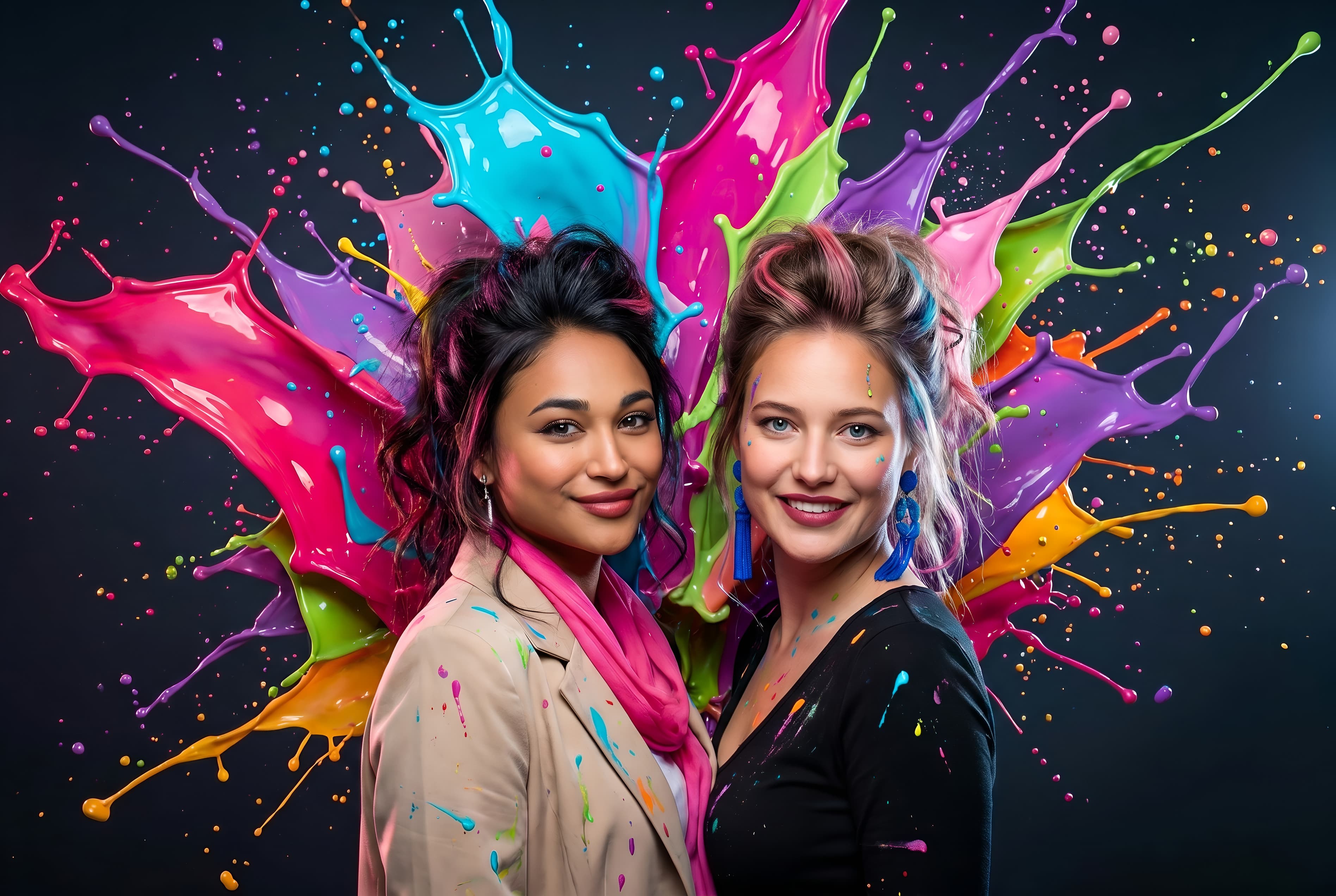 Portrait for two